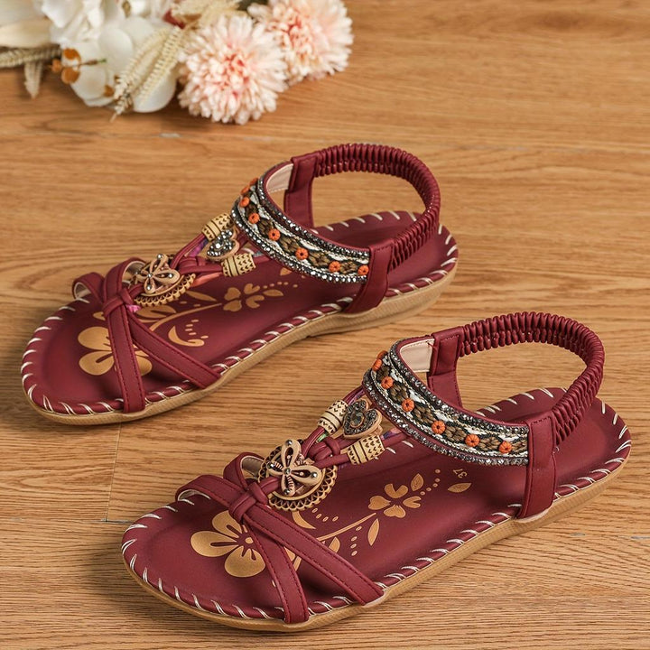 Nora | Sommer Sandalen Damen Ibiza Chic