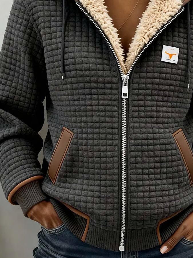 Mia | Damen Retro-Outdoorjacke für Freizeit & Natur
