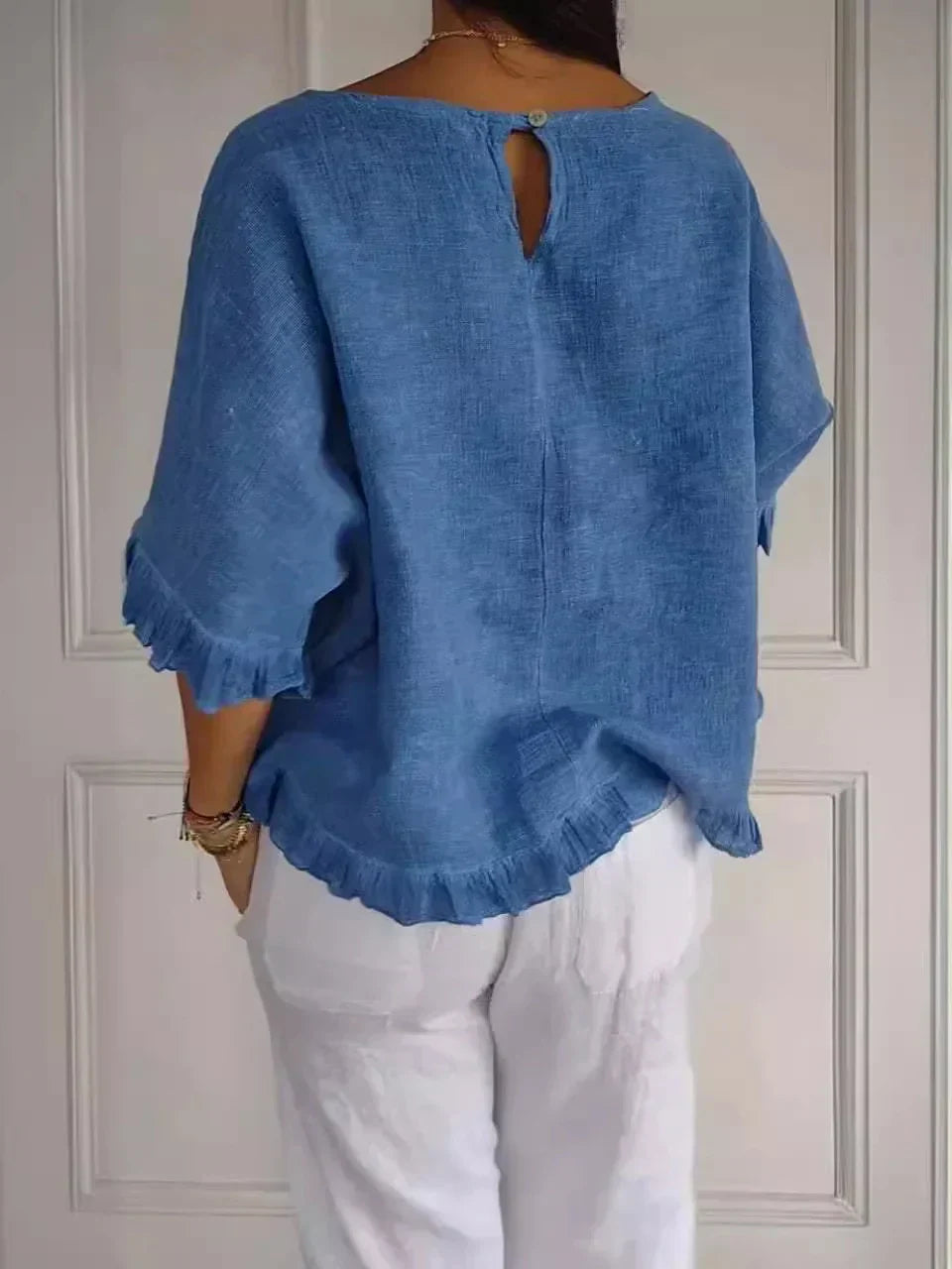 Analisa | Bluse mit femininen Rüschen