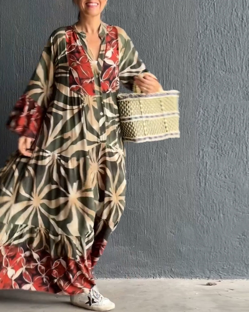 Ulrike | Lockeres Sommerkleid mit Print