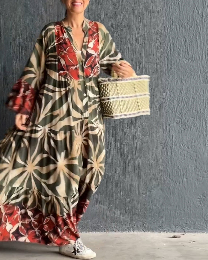 Ulrike | Lockeres Sommerkleid mit Print
