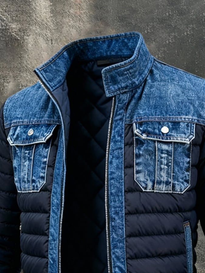 Marco | Doppelte Denim-Jacke Herren modern & stylisch