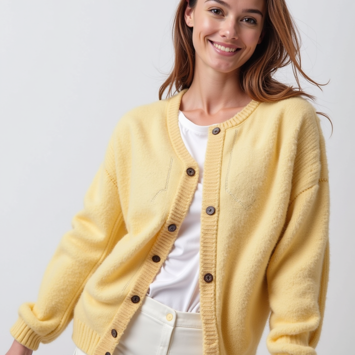 ModenGlanz | Weiche und kuschelige Strickjacke für kühle Tage