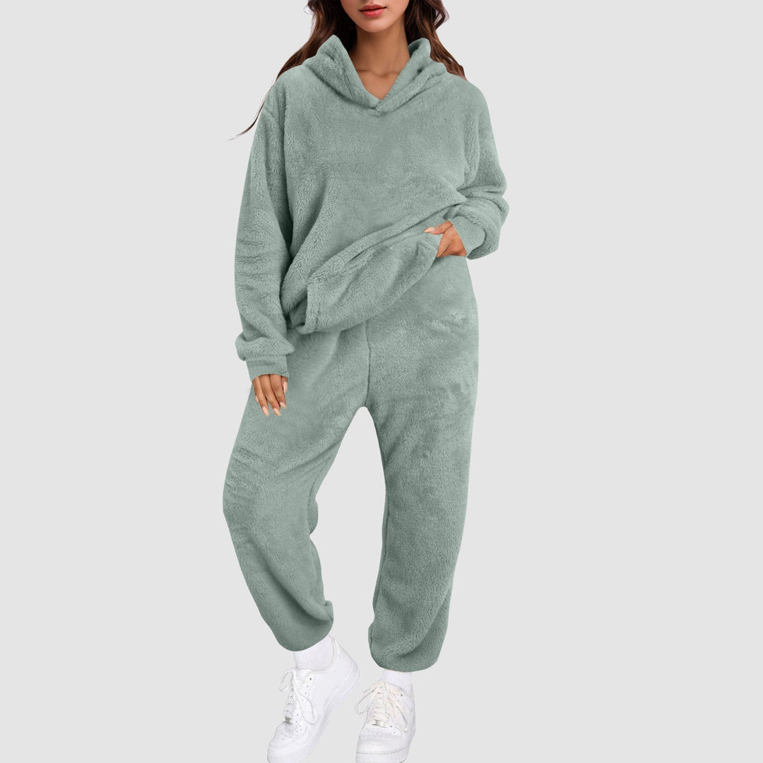 Nina | Warmer Hausanzug Damen für Winter & Alltag