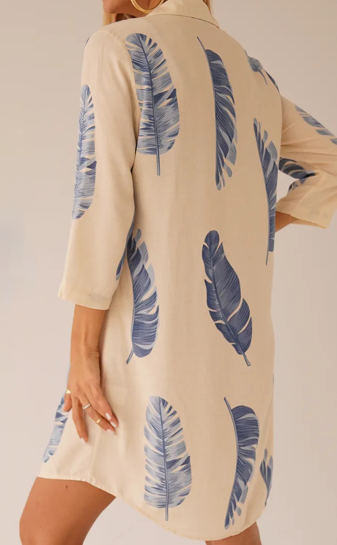 Ronja | Luftige Damen Langarm-Tunika mit Stil