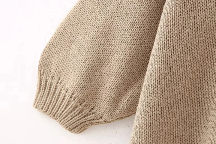 Amelie | Strickjacke aus Wolle mit bequemer Passform