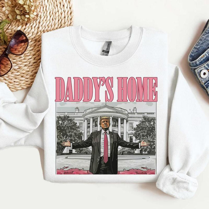 Daddy's Home | Pullover mit modernem Printdesign