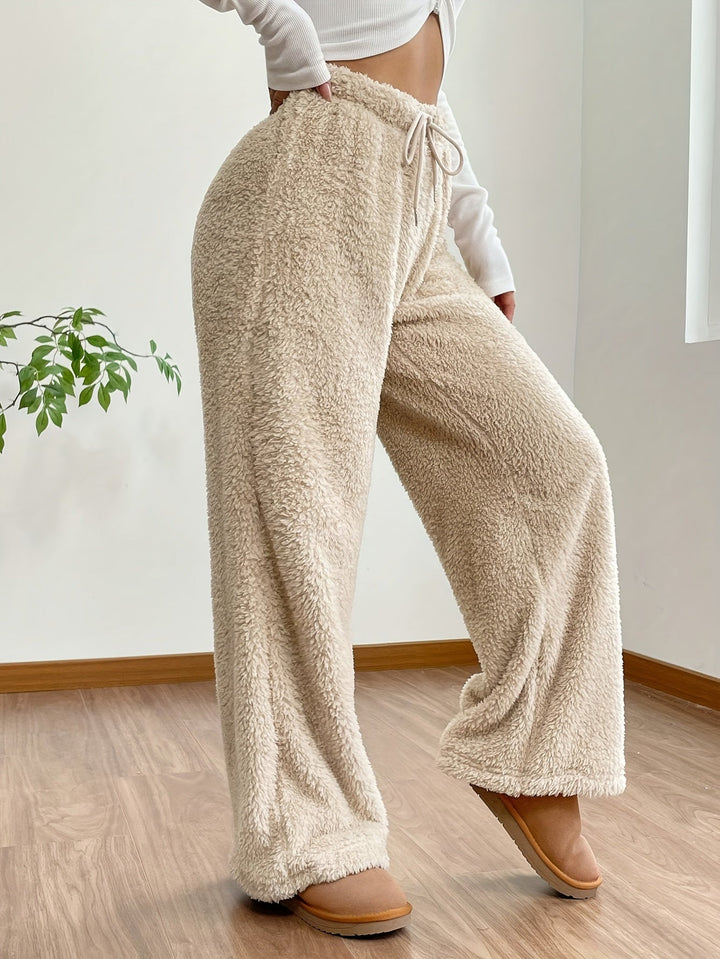 Inga | Ultra Vlieshose weit geschnitten mit elastischem Bund für Komfort