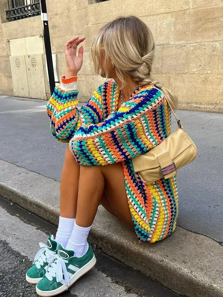 Nicki | Stilvolle Strickweste für Herbst und Frühling