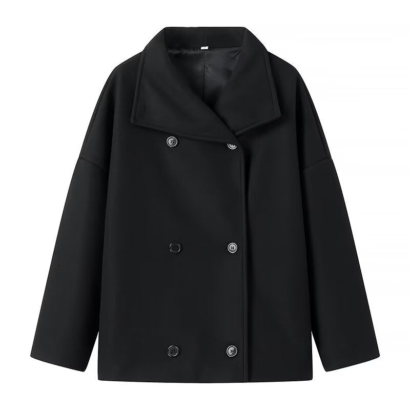 Alva | Warmer Wollmantel mit Knopfverschluss für Damen
