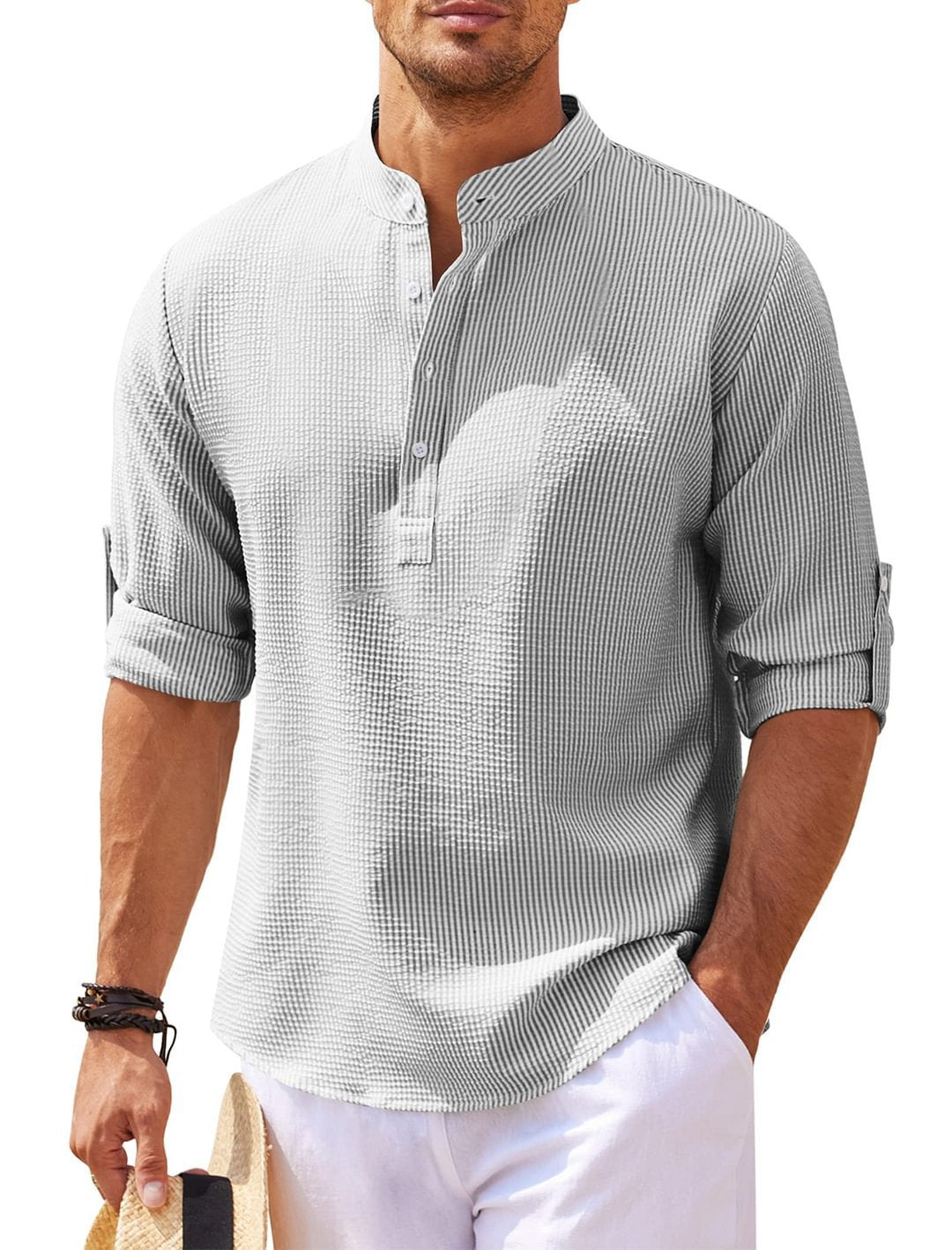 Noah | Elegantes Leinenhemd Herren Stil