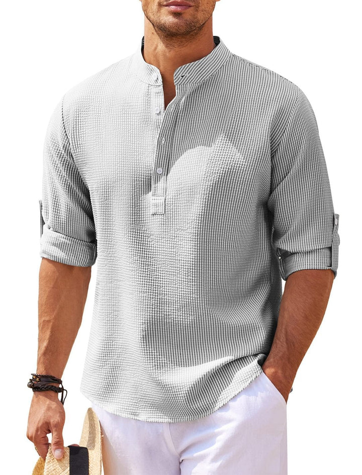 Noah | Elegantes Leinenhemd Herren Stil