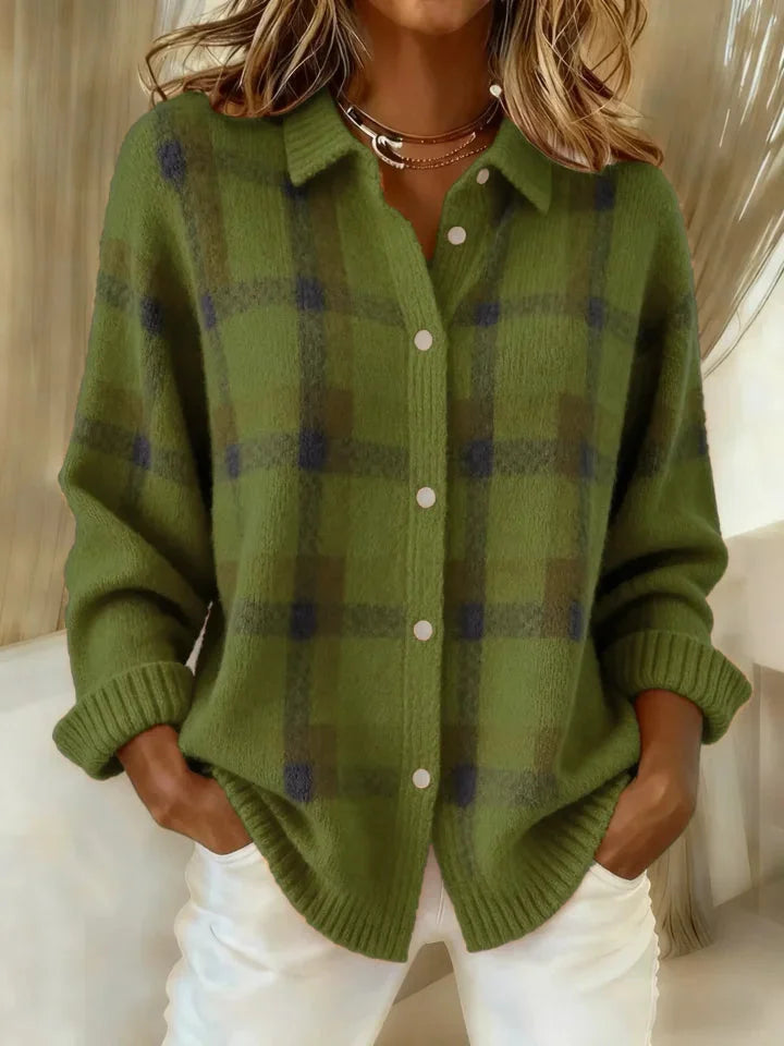 Paul | Karierter Strickpullover für kühle Tage