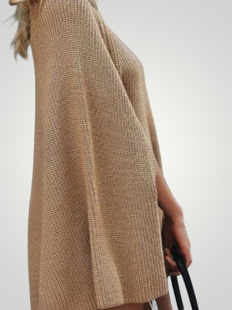 Johanna | Stilvoller Khaki-Pullover für Damen