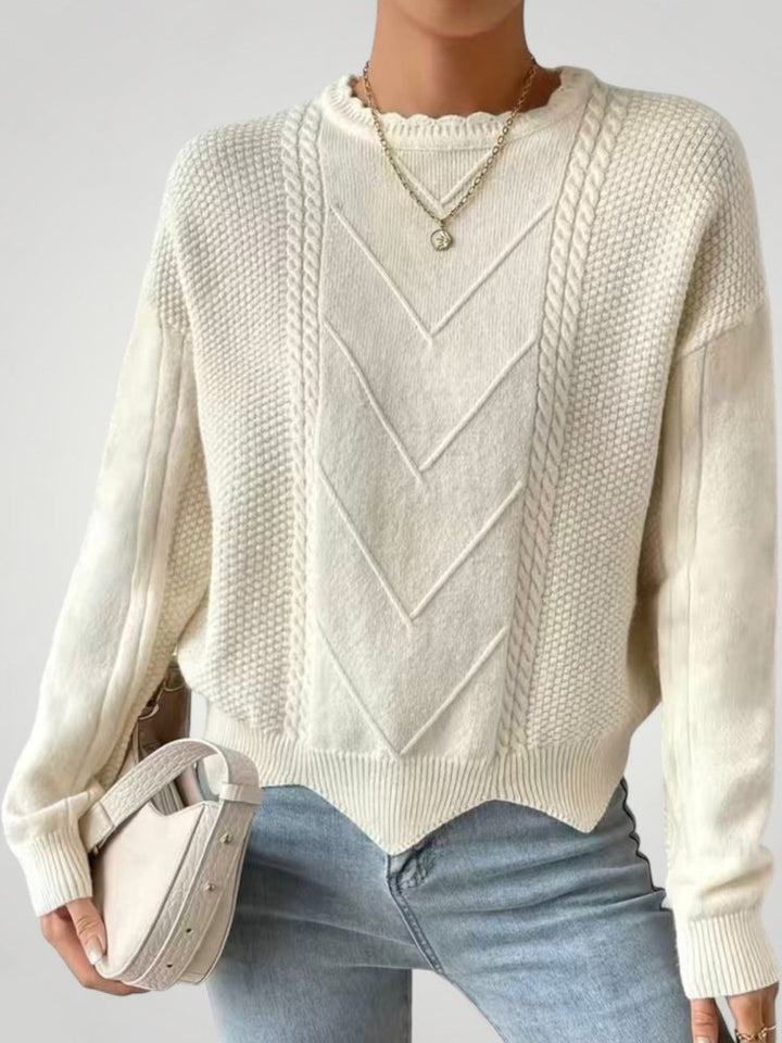 Matilda | Eleganter Winterpullover für Stil