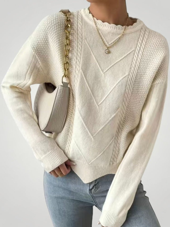 Matilda | Eleganter Winterpullover für Stil