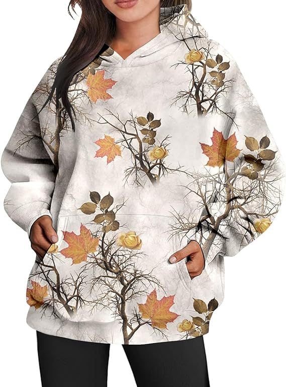 ElisaBerlin | Camouflage-Kapuzenpullover für Damen