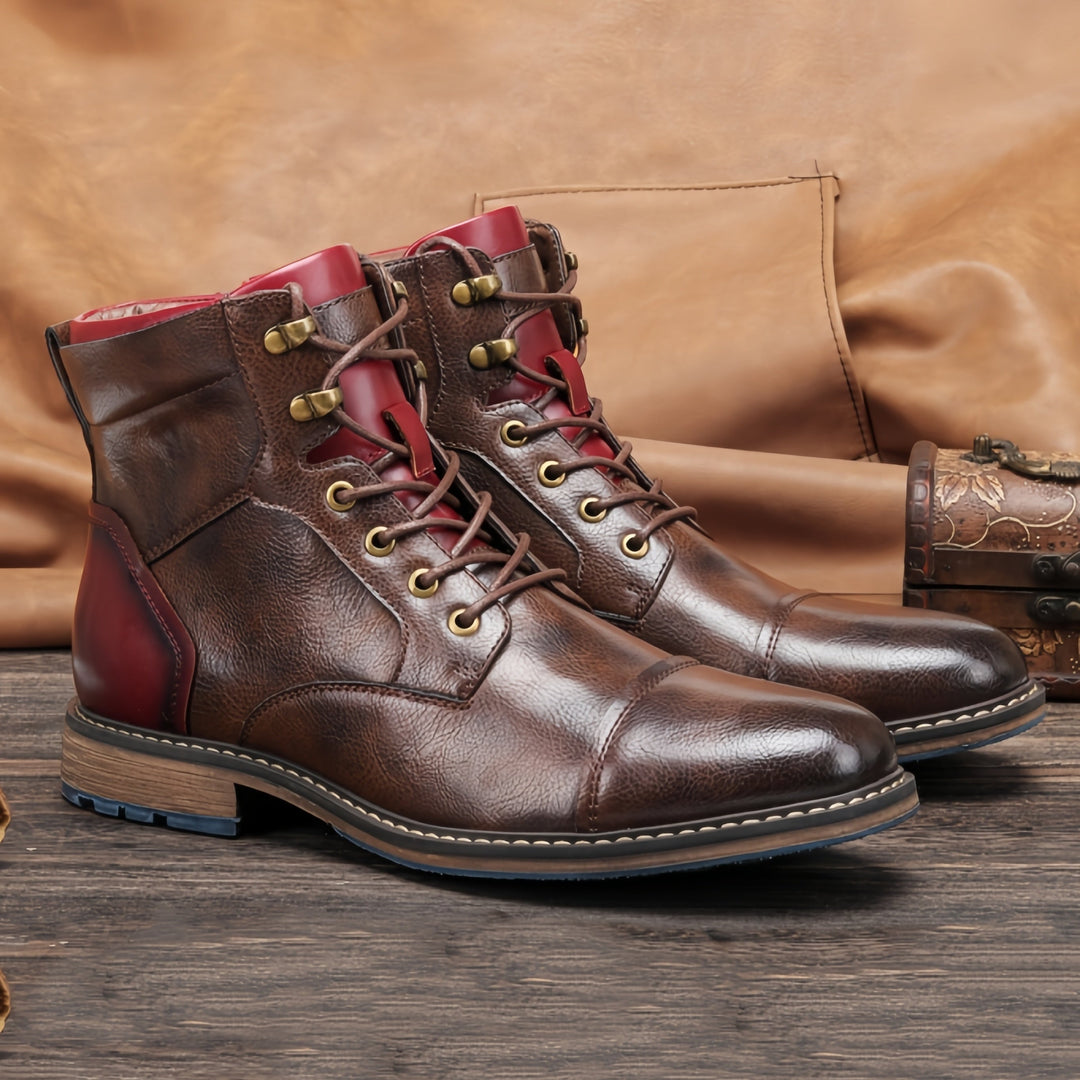 Jonah | Klassische Brogue-Stiefel im Heritage-Stil