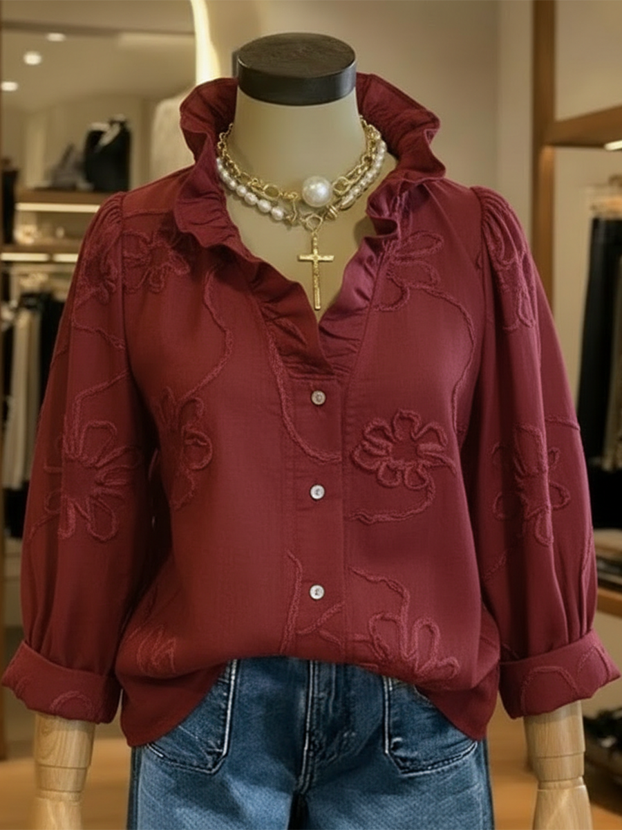 Britta | Komfortable Damen Freizeitbluse elegant