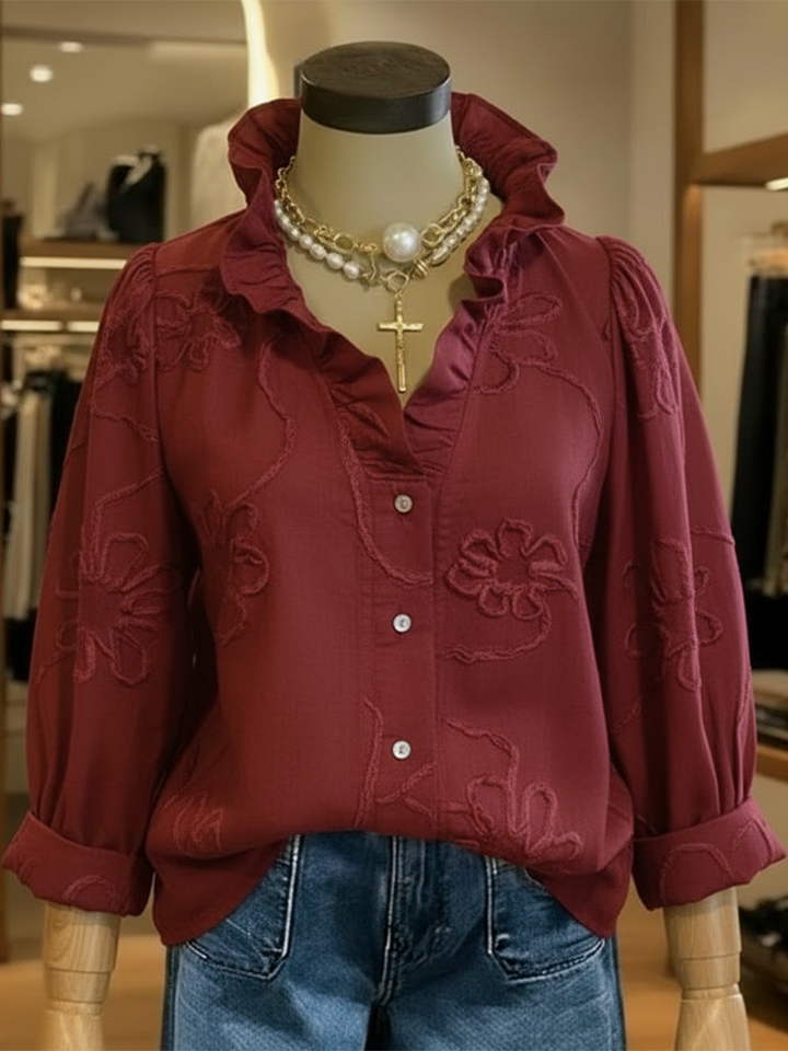 Britta | Komfortable Damen Freizeitbluse elegant