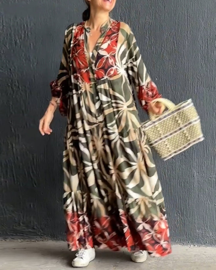 Ulrike | Lockeres Sommerkleid mit Print