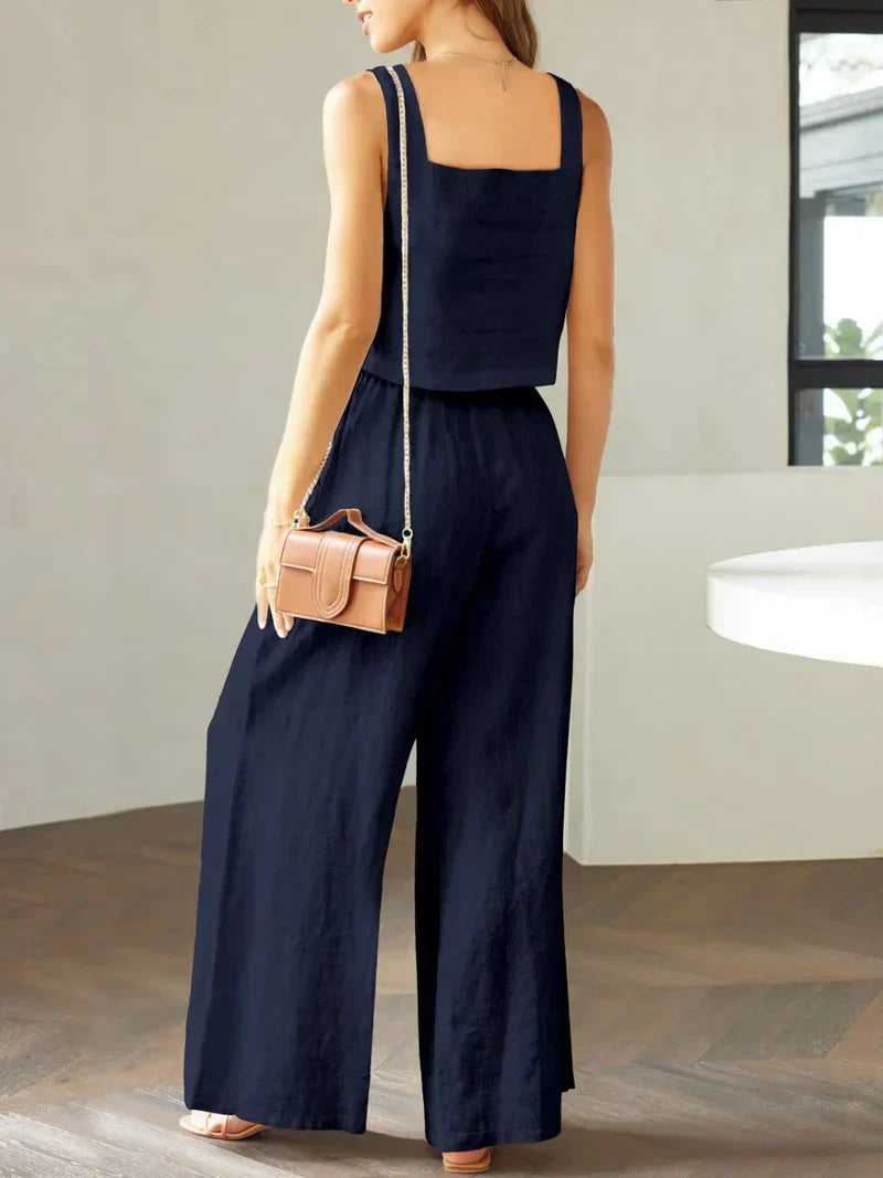 Sofia | Komfortables Damen Set aus Top und Hose