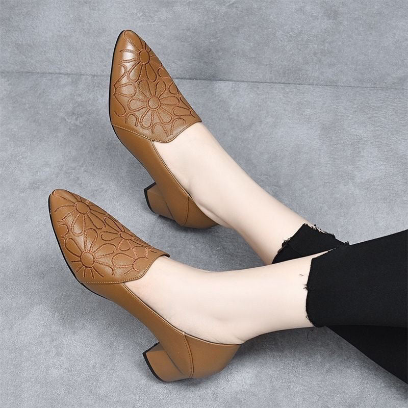 Viviane | Zeitlose Pumps aus glattem veganem Leder