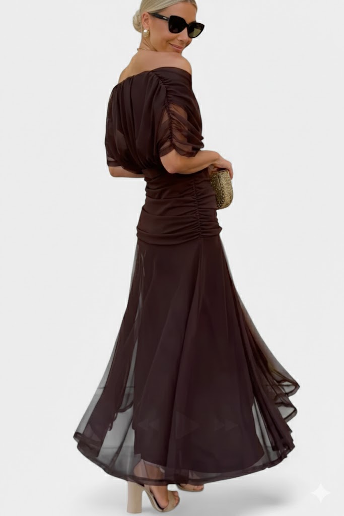 Juliana | Fließendes Maxikleid für Damenmode