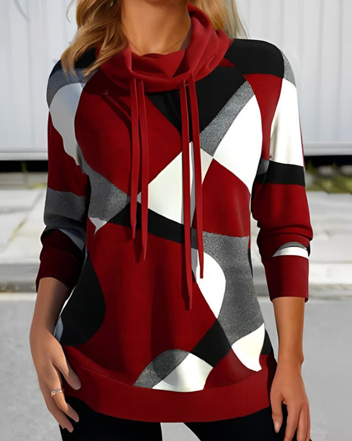 Laura | Farbblock-Top mit trendigem Design
