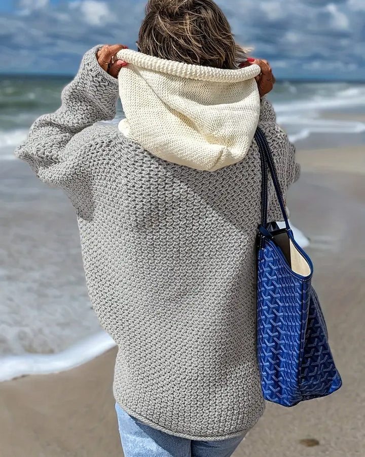 Mira | Kapuzenpullover mit jugendlichem Farbblock-Design