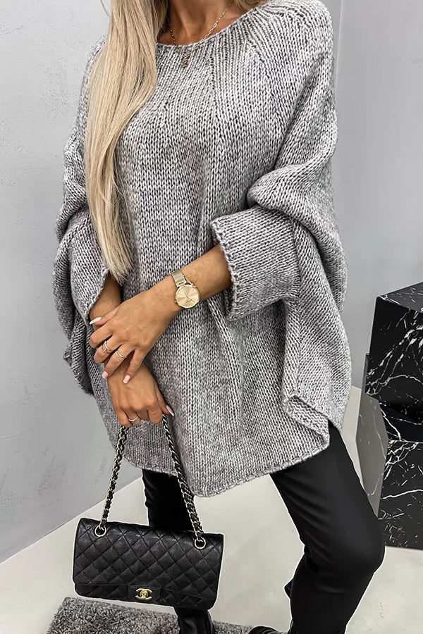 Chantal | Gemütlicher Strickpullover in Beige