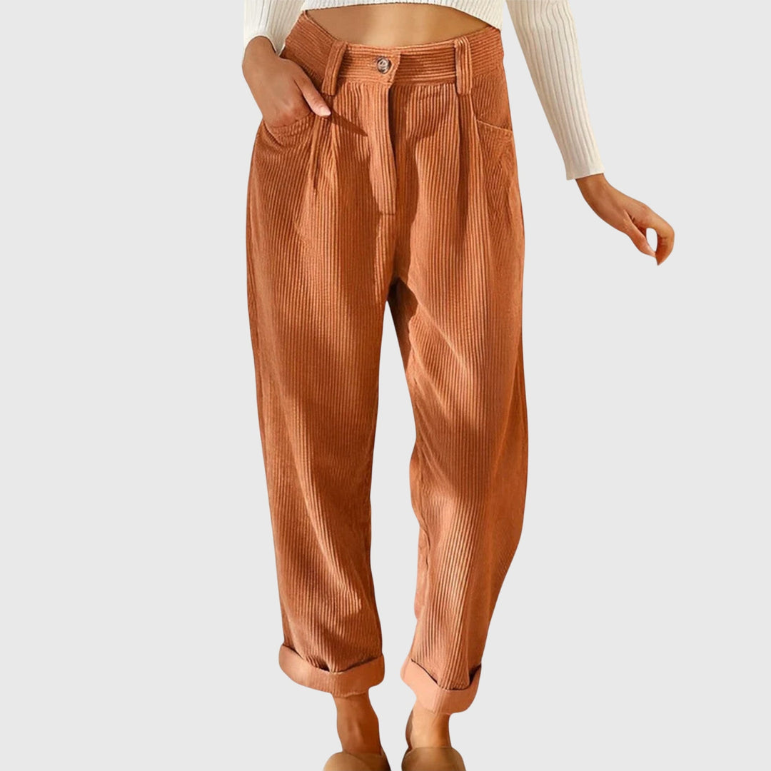 Mara | Damen Cordhose stylisch modern elegant