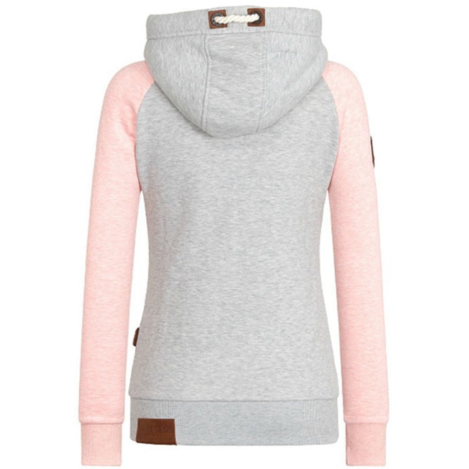 Lia | Damen Hoodie Jacke stylisch & komfortabel geschnitten