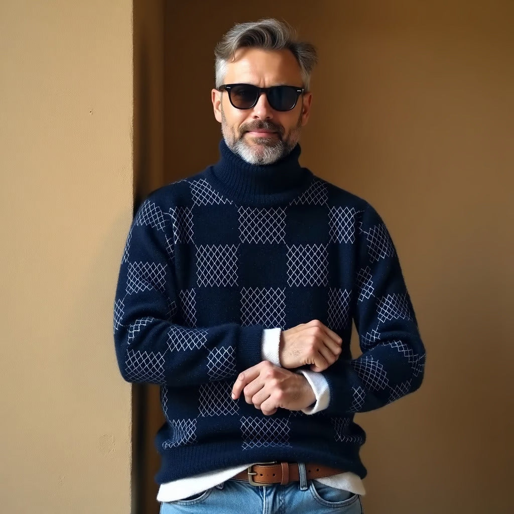 Louis Pullover aus hochwertigem Strickstoff