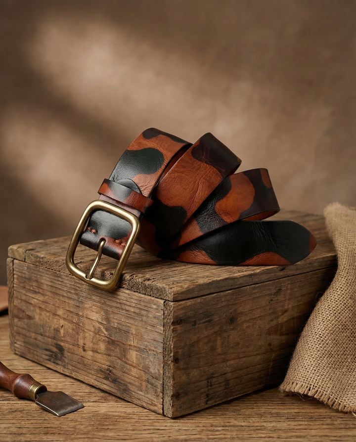 Lukas | Rindsleder Gürtel im klassischen Stil