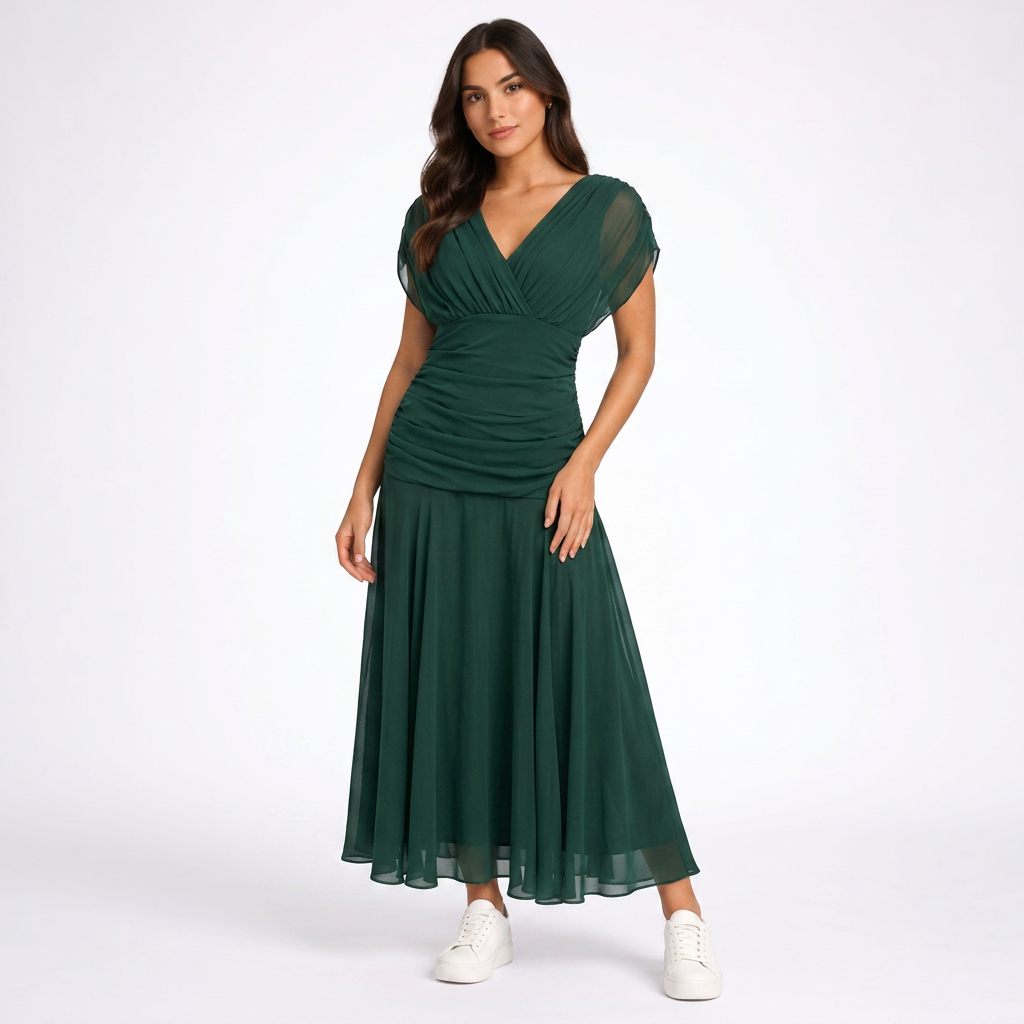 Juliana | Fließendes Maxikleid für Damenmode