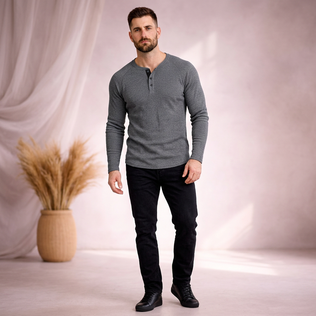 Luca | Stilvolles Langarmshirt im Casual Style