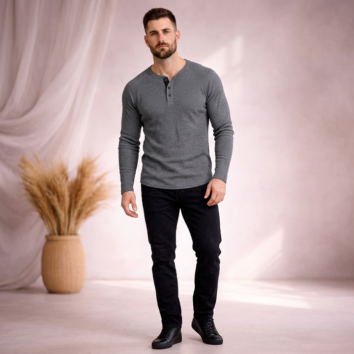 Luca | Stilvolles Langarmshirt im Casual Style
