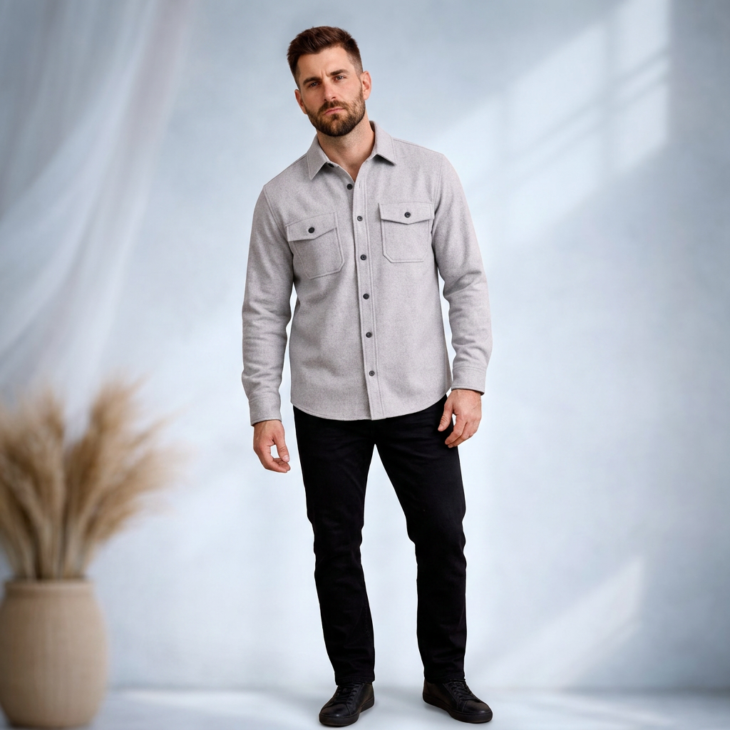 Felix | Zeitloses Overshirt im modernen Design