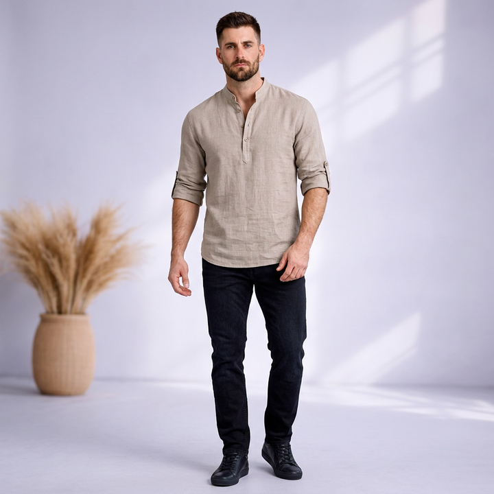 Jonas | Moderne Bluse im leichten Design