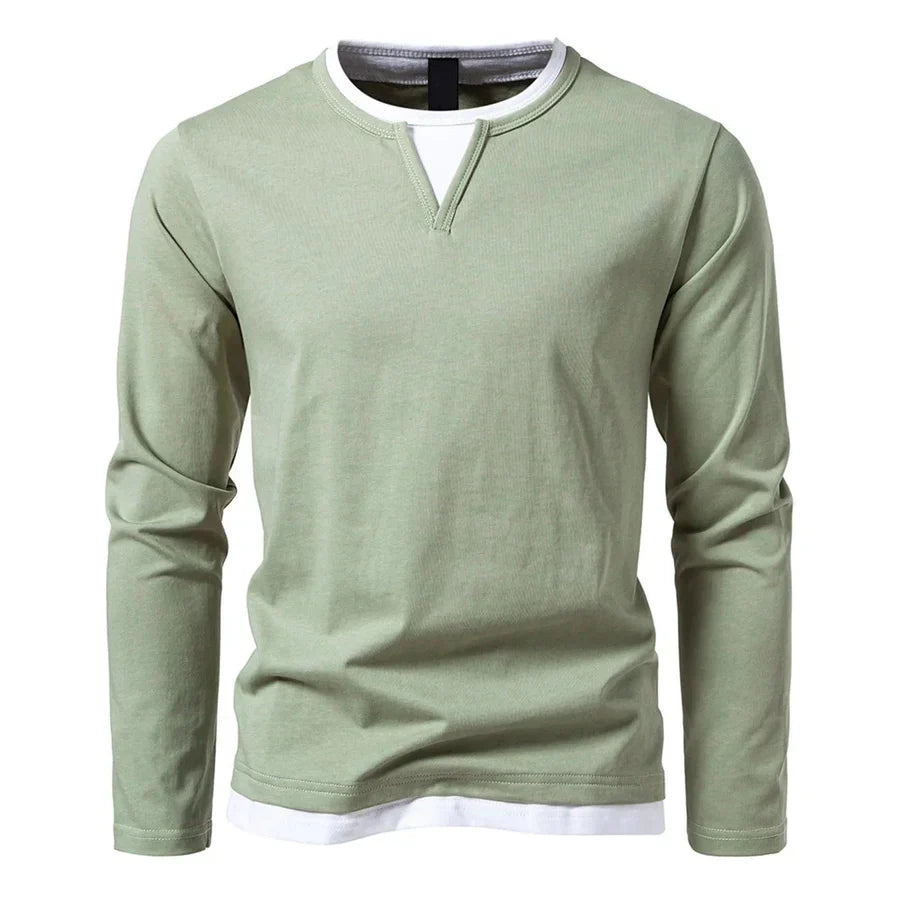 Elgan | Klassischer Henley-Pullover mit Stil