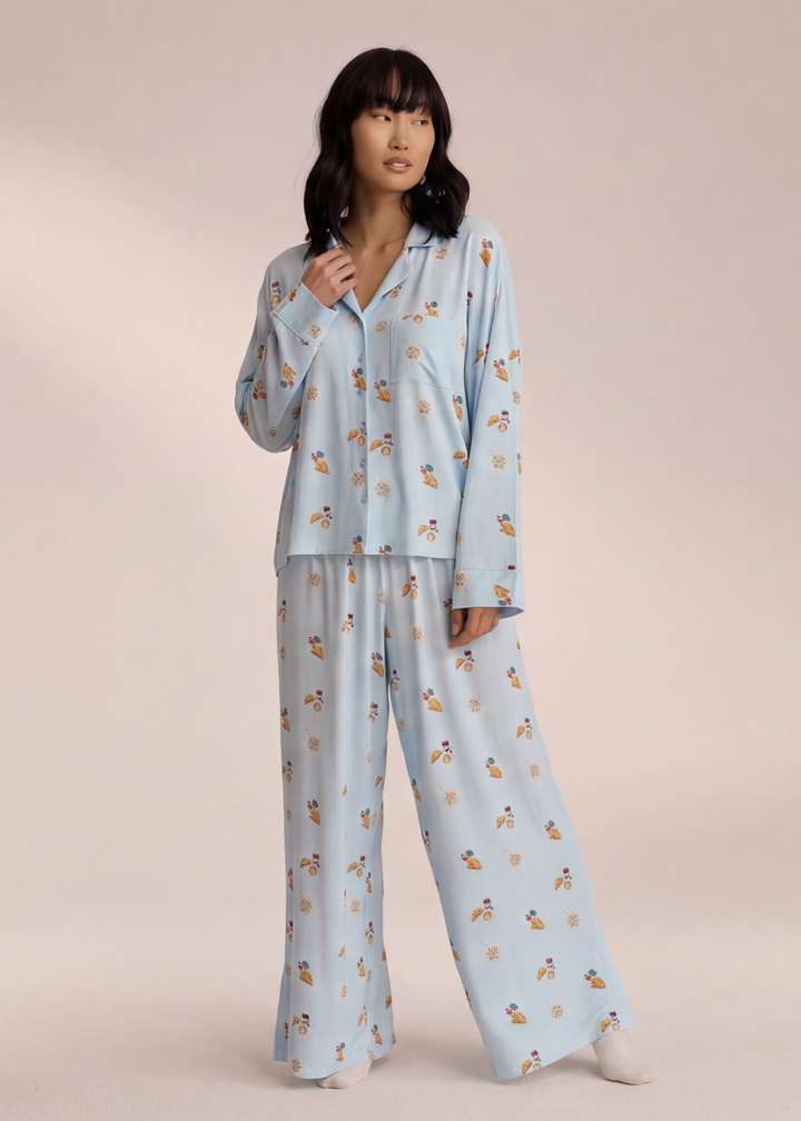 Nora | Stilvolles Set Damen Morgen Chic