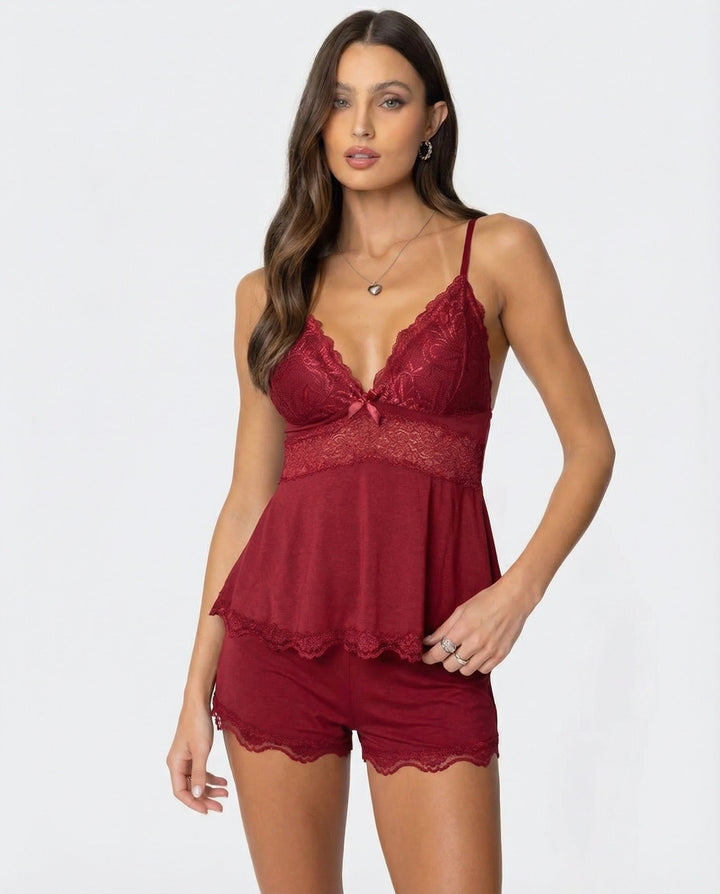 Emma | Spitzen Set Damen Elegant Look Chic
