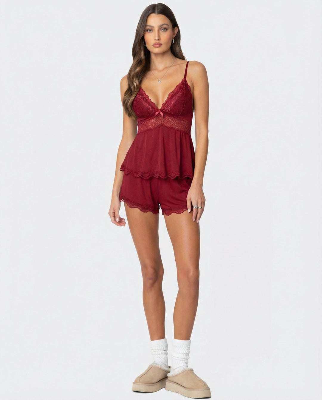Emma | Spitzen Set Damen Elegant Look Chic