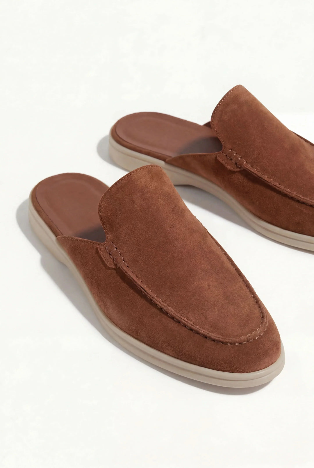 Julian | Veloursleder Mules Herren Zeitlos