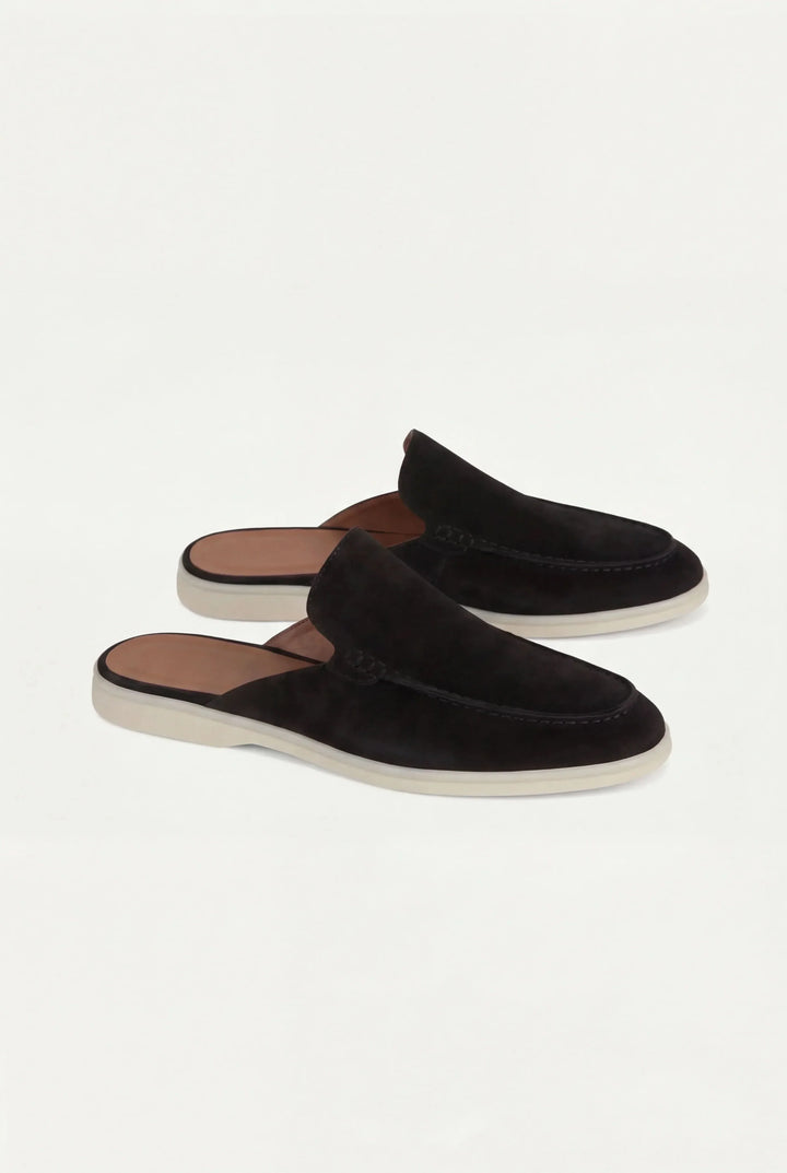 Zoe | Stilvolle Wildleder Mules Zeitlos Chic