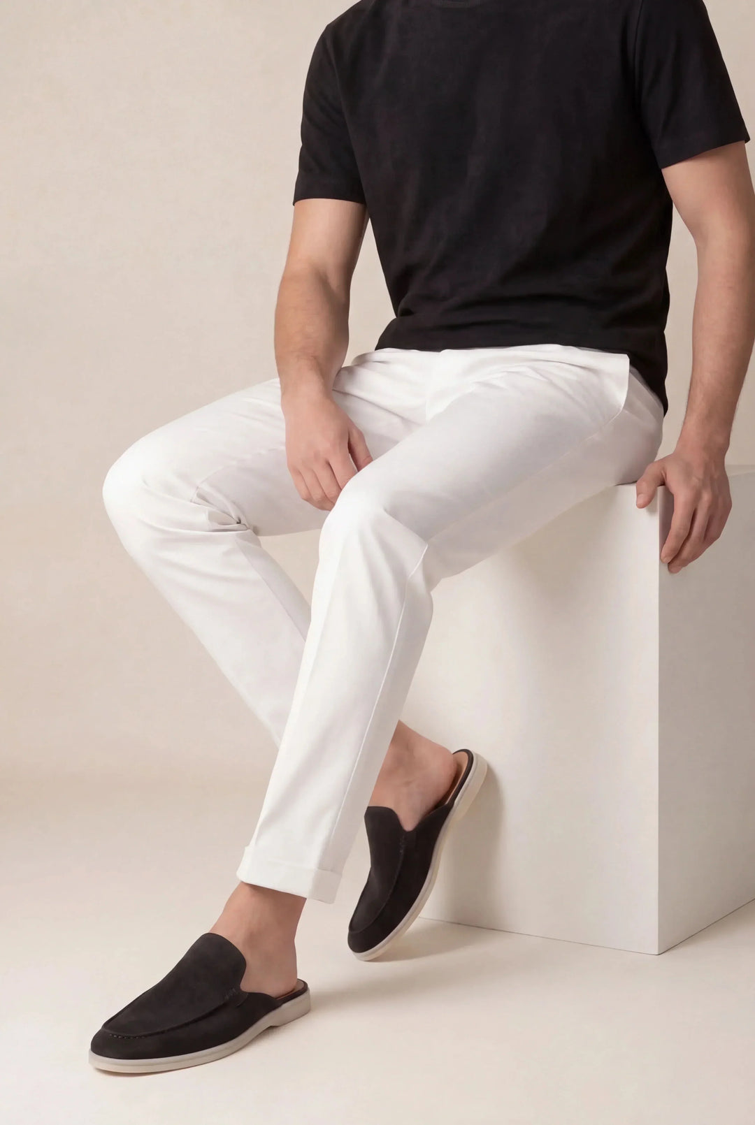 Zoe | Stilvolle Wildleder Mules Zeitlos Chic