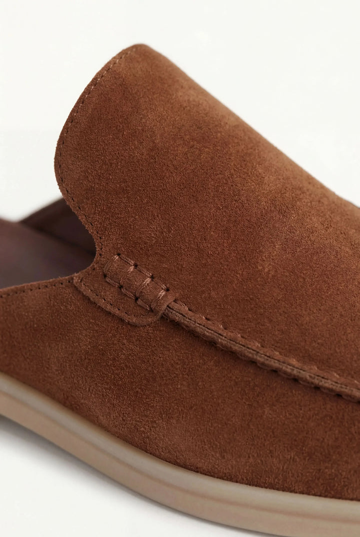 Julian | Veloursleder Mules Herren Zeitlos