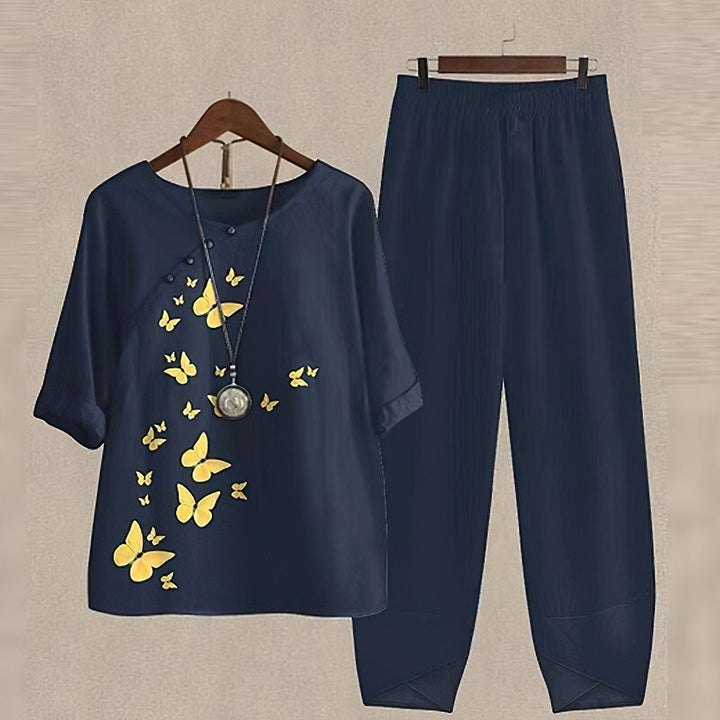 Kyra | Zweiteiliges Vintage-Set im klassischen Stil