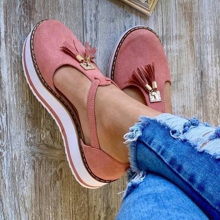 Mina | Sunshine Sandalen mit Quasten für sonnige Urlaubstage